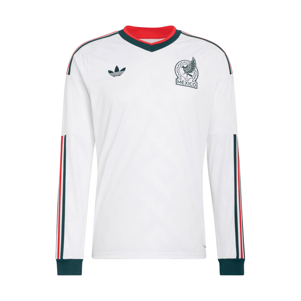 Maillot Mexique Coupe du Monde 2026 Extérieur Manches longues
