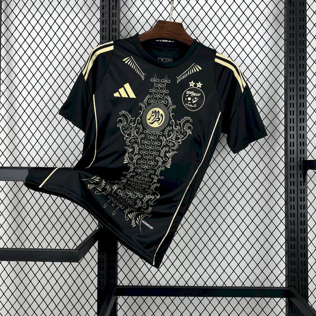 Maillot Algérie Noir 2024/25