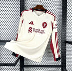 Maillot Liverpool Extérieur Manche Longue 2025/26
