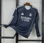 Maillot Real Madrid Extérieur Manche Longue 2025/26