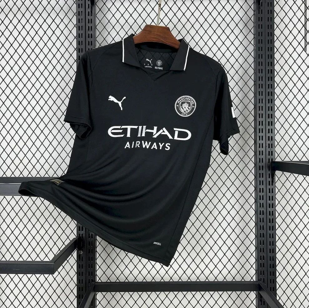 Maillot Manchester City Third Edition Black 2025/26
