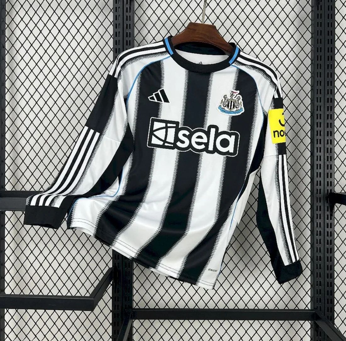 Mailot Newcastle Domicile Manche Longue 2025/26