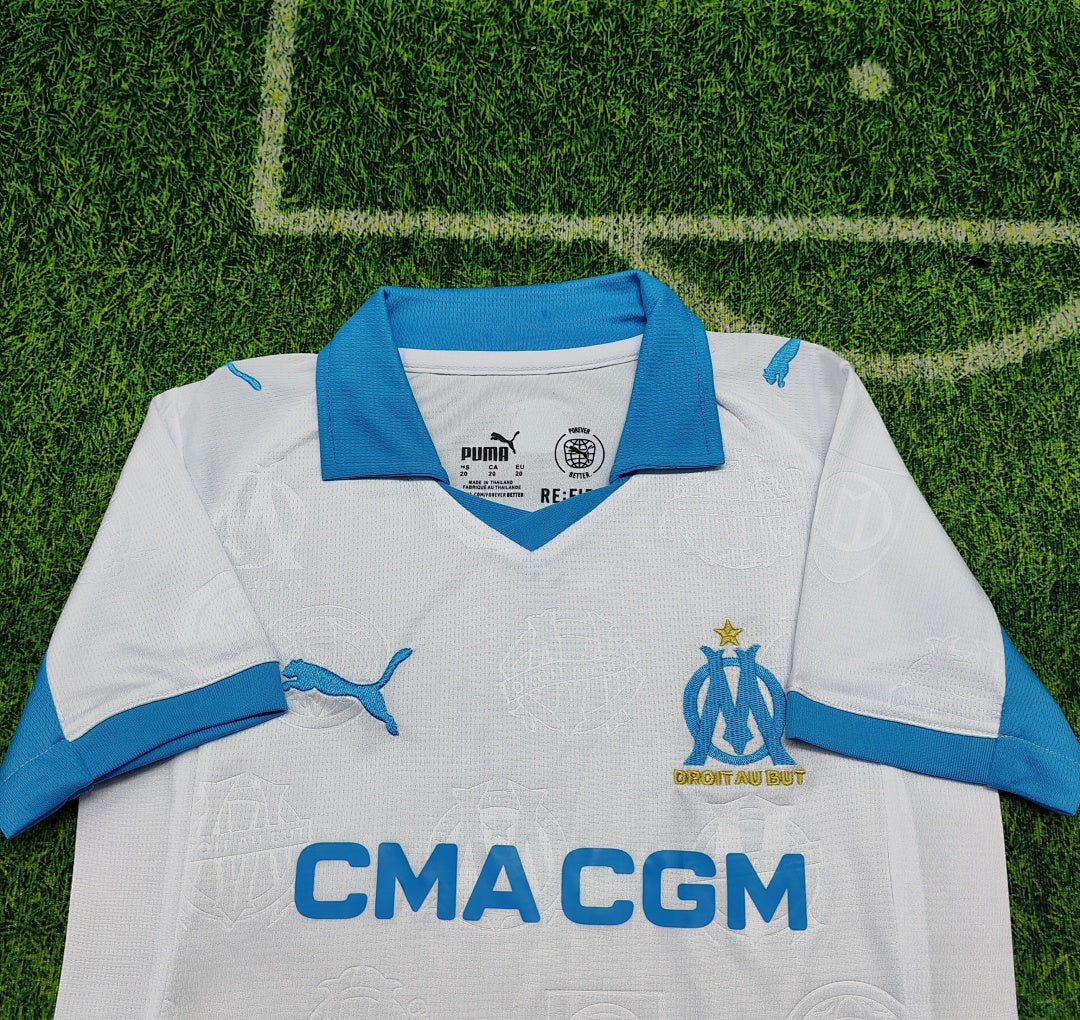 Kit enfant Olympique de Marseille Domicile 2025/26