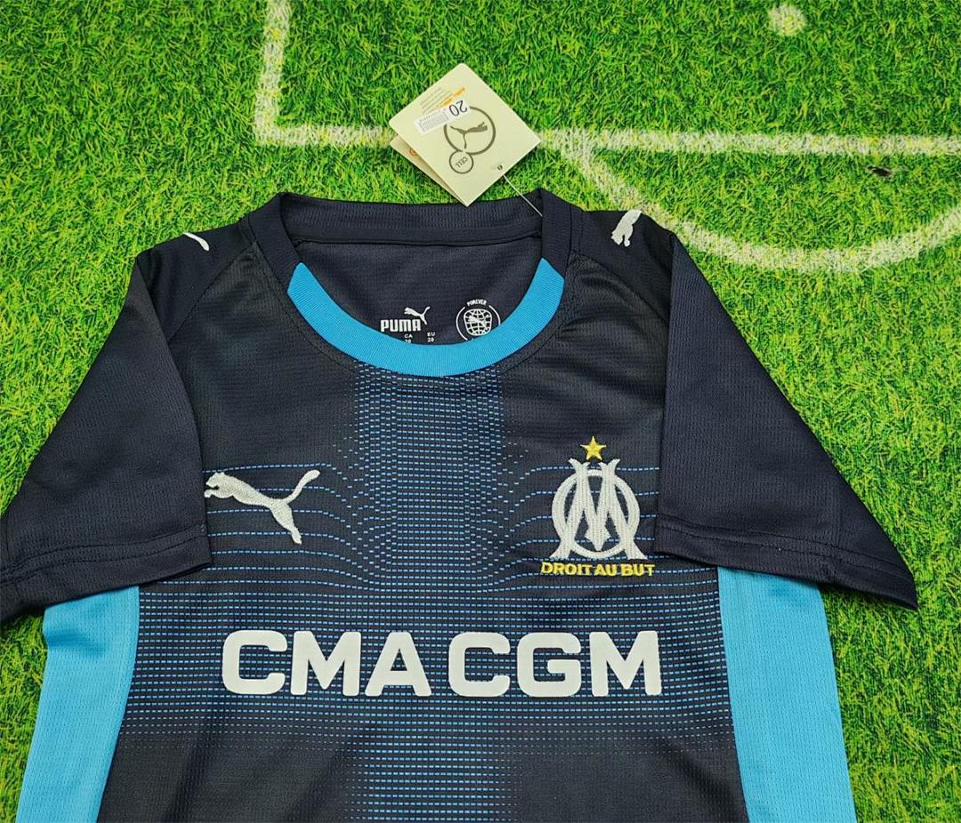 Kit enfant Olympique de Marseille Extérieur 2025/26