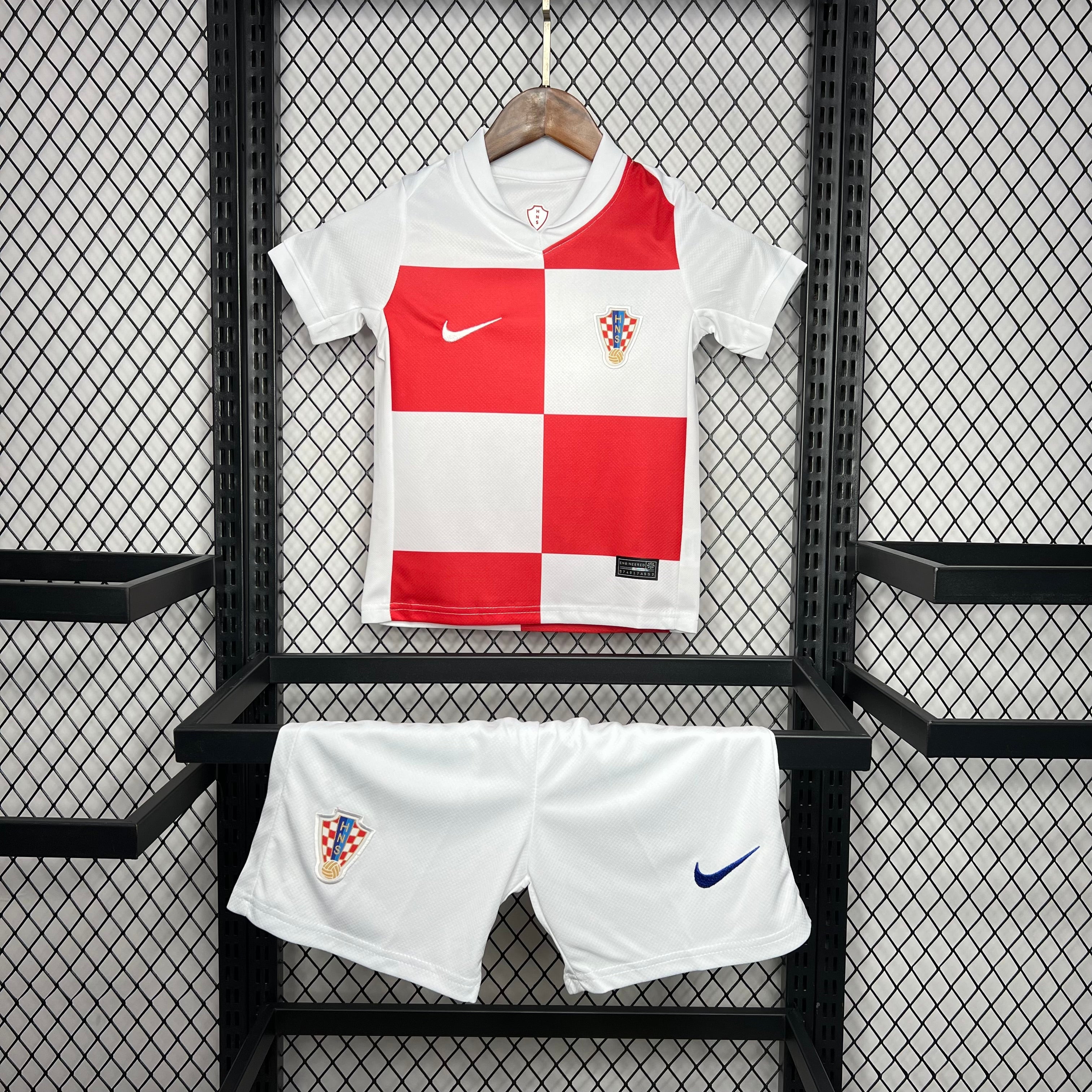 Kit enfant Croatie Coupe du Monde 2026 Domicile
