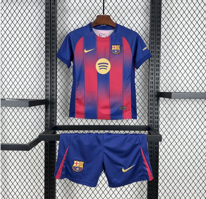 Kit enfant FC Barcelone Domicile 2025/2026