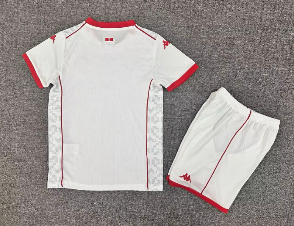Kit enfant Tunisie Extérieur Coupe du Monde 2026