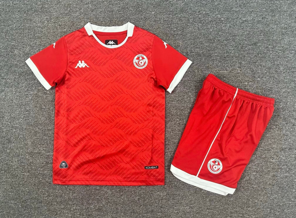 Kit enfant Tunisie Domicile Coupe du Monde 2026