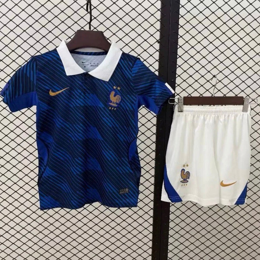 Kit enfant France Domicile Coupe du Monde 2026