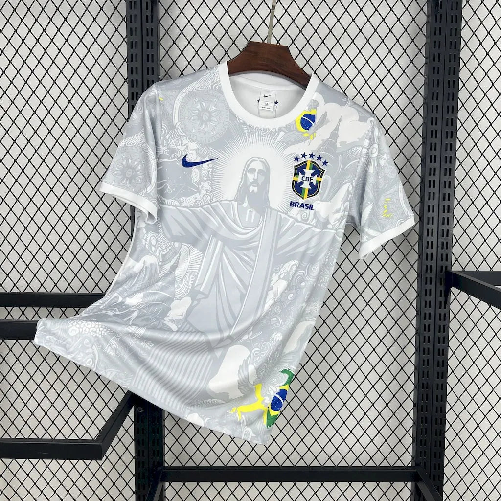 Maillot Brésil Concept blanc 2025/26